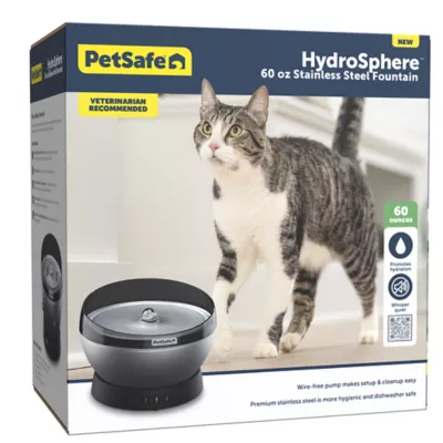PetSafe HydroSphere 60 oz Stainless Steel Cat Fountain - Image 10