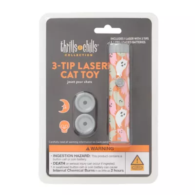 Thrills & Chills™ Halloween Ghost Print Laser Cat Toy - Image 2