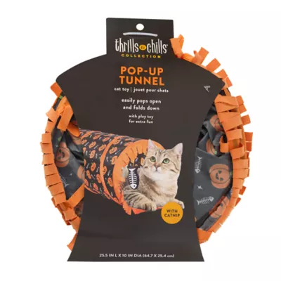 Thrills & Chills™ Halloween Pop-Up Cat Tunnel - Image 3