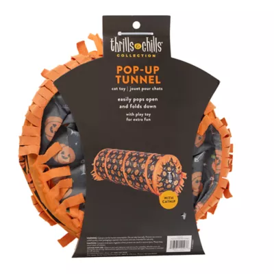 Thrills & Chills™ Halloween Pop-Up Cat Tunnel - Image 4