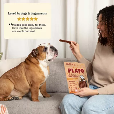 Plato Air-Dried Fall Harvest Meat Sticks, Dog Treats - Chicken & Pumpkin Flavor 5 OZ - Image 4