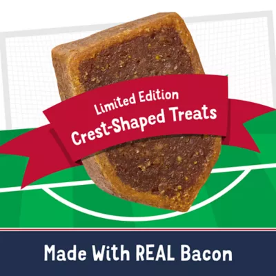 Purina Beggin' U.S. Soccer Crest-Shaped Treats for Dogs Made with Real Bacon 6 oz - Image 2