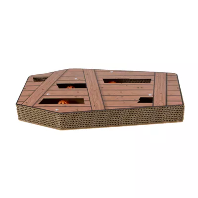 Thrills & Chills™ Halloween Coffin Scratch Cat Toy - Image 3