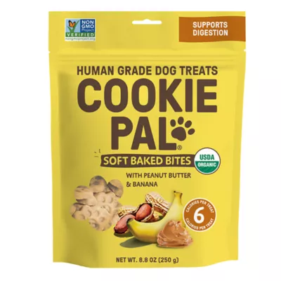 Cookie Pal Soft Baked Bites, Soft & Chewy Dog Treats - Peanut Butter & Banana - Image 1
