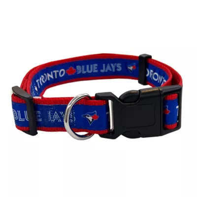 Pets First Toronto Blue Jays Satin Dog Collar - Image 1