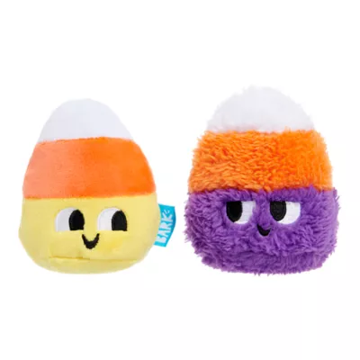 BARK Candy Corn Plush Dog Toy 2-Pack - Image 1