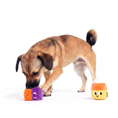 BARK Candy Corn Plush Dog Toy 2-Pack - Image 3