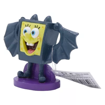 Penn-Plax® SpongeBob Bat Halloween Aquarium Ornament Fish Tank Decor - Image 2