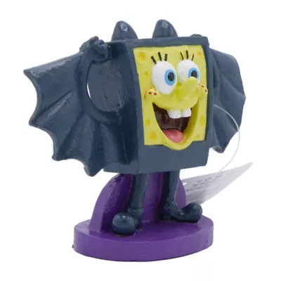 Penn-Plax® SpongeBob Bat Halloween Aquarium Ornament Fish Tank Decor - Image 3