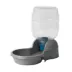 PetMate Replendish Dog Feeder & Waterer, 1 Gallon, Silver, Filter Included image thumbnail 1