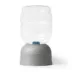 PetMate Replendish Dog Feeder & Waterer, 1 Gallon, Silver, Filter Included image thumbnail 3