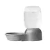 PetMate Replendish Dog Feeder & Waterer, 2.5 Gallon, Silver, Filter Included image thumbnail 4