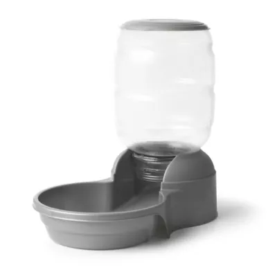 PetMate Replendish Dog Food Feeder, 10 LB, Grey - Image 2