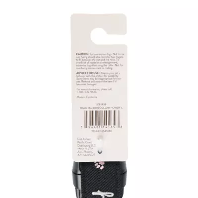 Thrills & Chills™ Halloween Howdy Dog Collar - Image 7