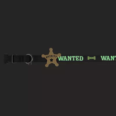 Thrills & Chills™ Halloween Sheriff Dog Collar - Image 3
