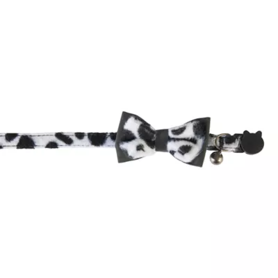 Thrills & Chills™ Halloween Cow Print Kitten & Cat Collar - Image 1