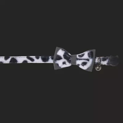 Thrills & Chills™ Halloween Cow Print Kitten & Cat Collar - Image 3