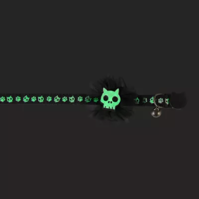 Thrills & Chills™ Halloween Skull Kitten & Cat Collar - Image 3