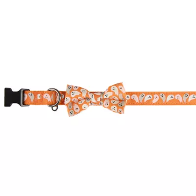 Thrills & Chills™ Halloween Ghost Dog Collar - Image 1