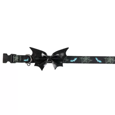 Thrills & Chills™ Halloween Bat Dog Collar - Image 1