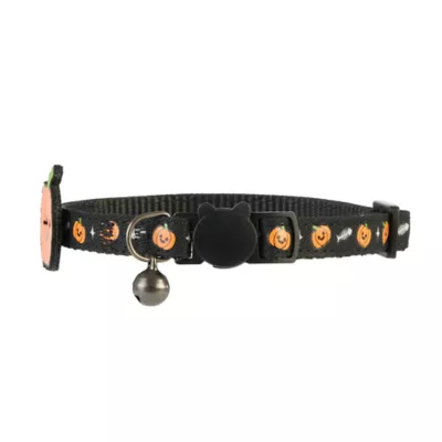 Thrills & Chills™ Halloween Pumpkin Kitten & Cat Collar - Image 5
