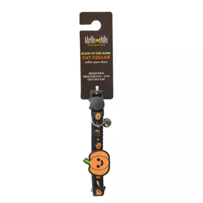 Thrills & Chills™ Halloween Pumpkin Kitten & Cat Collar - Image 6