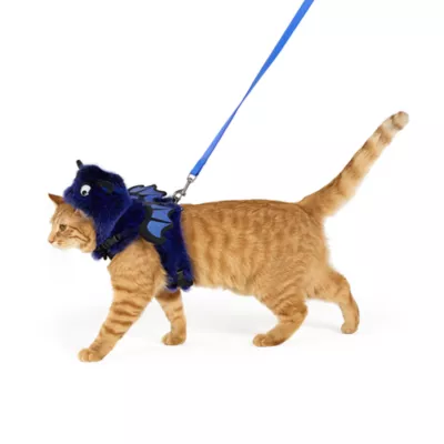 Thrills & Chills™ Halloween Bat Kitten & Cat Leash & Harness Combo - Image 2