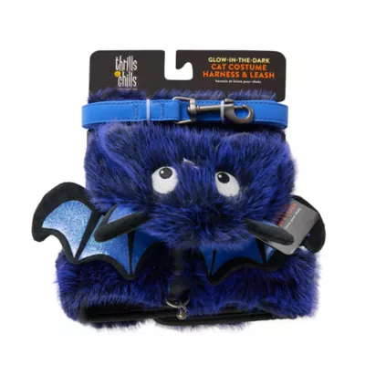 Thrills & Chills™ Halloween Bat Kitten & Cat Leash & Harness Combo - Image 9