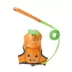 Thrills & Chills™ Halloween Pumpkin Kitten & Cat Leash & Harness Combo image thumbnail 1