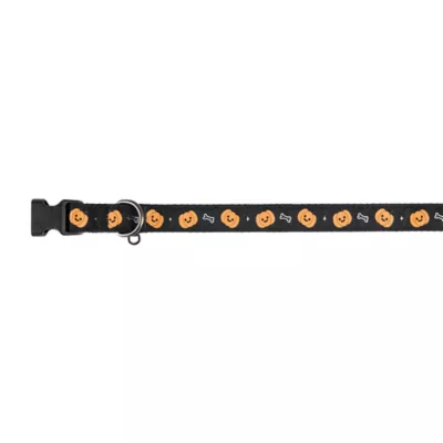 Thrills & Chills™ Halloween Pumpkin Dog Collar - Image 1