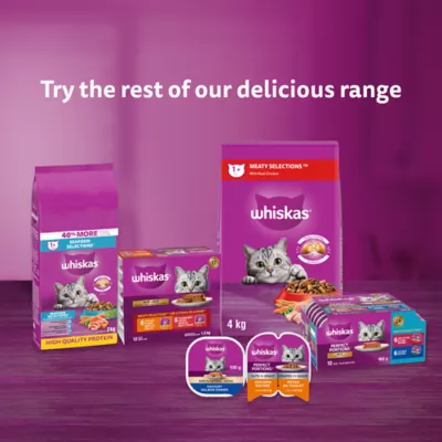 Whiskas Perfect Portions Adult Wet Cat Food - Turkey and Salmon Flavour - Image 6