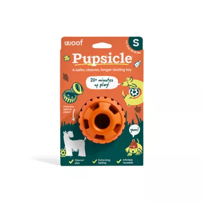 WOOF Pupsicle Treat-Dispensing Dog Toy, Varies by Color & Size - Image 1