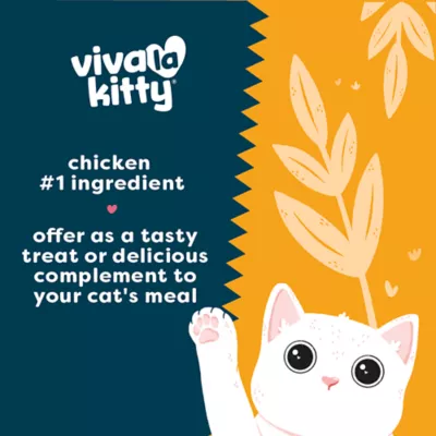 Viva La Kitty Meaty Sticks Cat Treat  - Chicken Recipe, 5 Count, 0.88 oz - Image 3