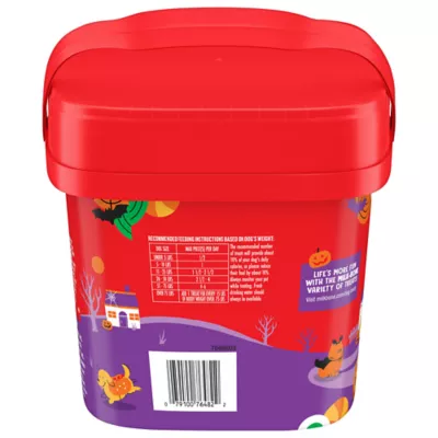 Milk-Bone Spooky Biscuits, Halloween Dog Treats Pail - Original Flavor 24 oz - Image 2