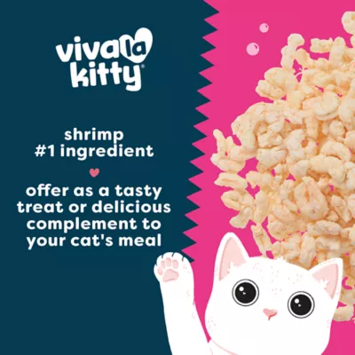 Viva La Kitty Freeze-Dried Cat Treats - Shrimp, 0.5 oz - Image 3