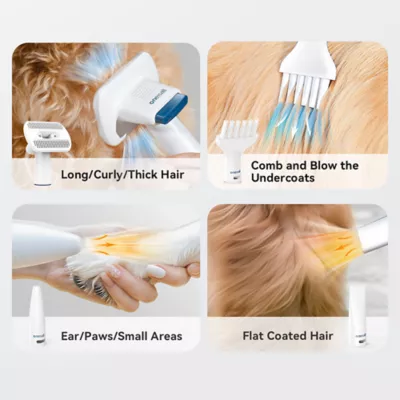 Oneisall BM1 Dog Vacuum & Dryer for Shedding Grooming - Image 6