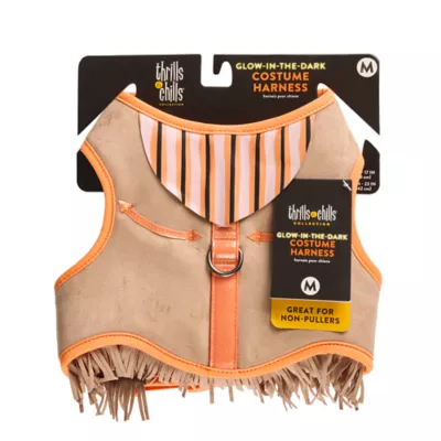 Thrills & Chills™ Halloween Cowboy Dog Costume Harness - Image 6