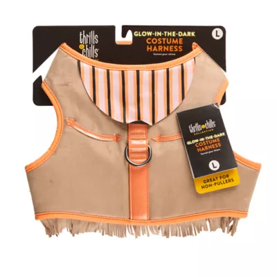Thrills & Chills™ Halloween Cowboy Dog Costume Harness - Image 6