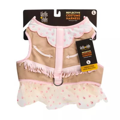 Thrills & Chills™ Halloween Cowgirl Dog Costume Harness - Image 6