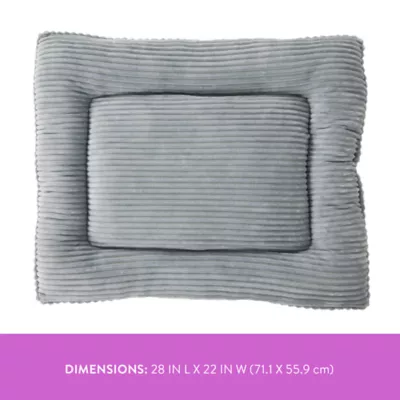 Top Paw Grey Cozy Pillow Bed - Image 2