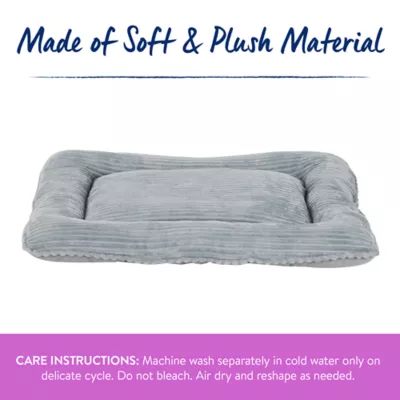 Top Paw Grey Cozy Pillow Bed - Image 4