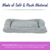Top Paw Grey Cozy Pillow Bed image thumbnail 4
