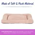 Top Paw Pink Cozy Pillow Bed image thumbnail 4