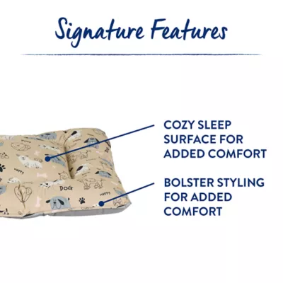 Top Paw Dog Print Pillow Bed - Image 3