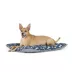 Top Paw Navy Bone Print Pillow Bed image thumbnail 1