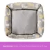 Top Paw Dog Print Cuddler Bed, Small, Medium image thumbnail 2