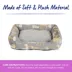 Top Paw Dog Print Cuddler Bed, Small, Medium image thumbnail 4
