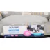 Top Paw Dog Print Cuddler Bed, Small, Medium image thumbnail 6