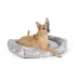 Top Paw Dog Print Cuddler Bed image thumbnail 1