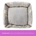 Top Paw Dog Print Cuddler Bed image thumbnail 2